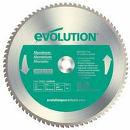 EVOLUTION Tct Metal Cutting Blade For Aluminum EV388447